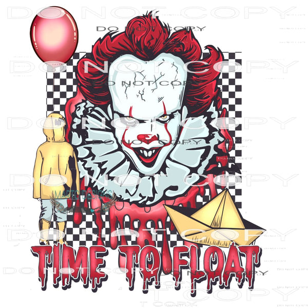 Time To Float #7731 Sublimation transfer - Heat Transfer