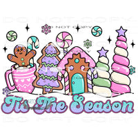 Tis The Season #11371 Sublimation transfer - Heat Transfer
