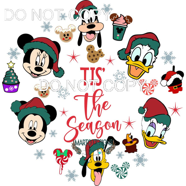 Tis The Season #282 Sublimation transfers - Heat Transfer