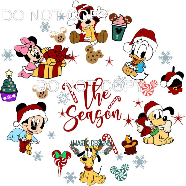 Tis The Season #297 Sublimation transfers - Heat Transfer