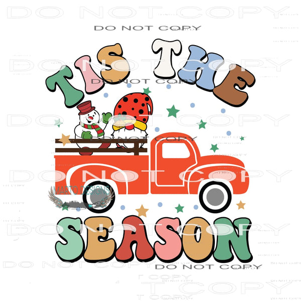 Tis The Season #7150 Sublimation transfers - Heat Transfer