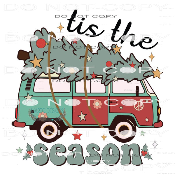 Tis The Season #7803 Sublimation transfers - Heat Transfer