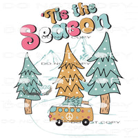 Tis The Season #7833 Sublimation transfers - Heat Transfer