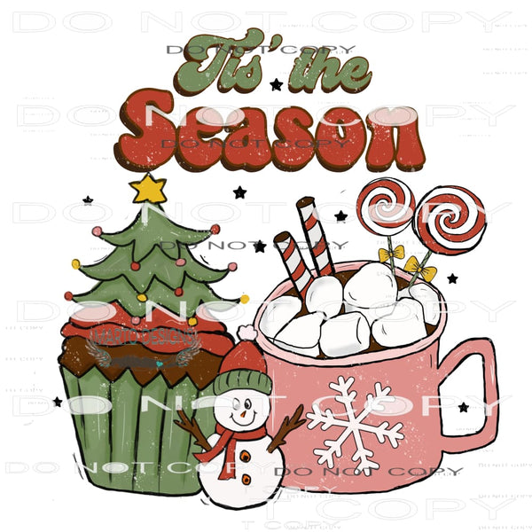 Tis The Season #8027 Sublimation transfers - Heat Transfer