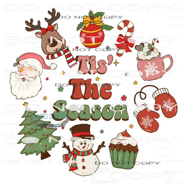 Tis The Season #8036 Sublimation transfers - Heat Transfer