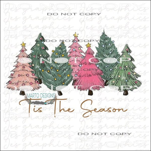 Tis The Season #8119 Sublimation transfers - Heat Transfer
