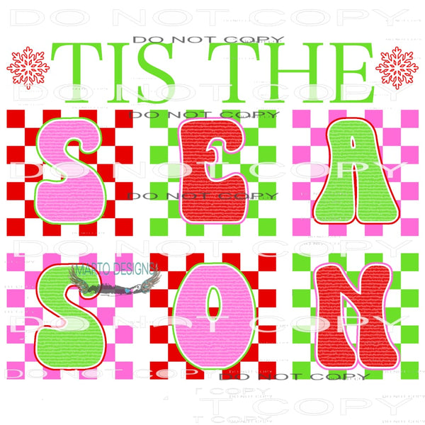 Tis The Season #8462 Sublimation transfers - Heat Transfer
