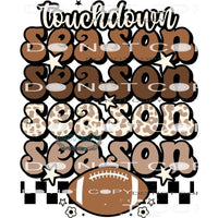 Touchdown Season #8558 Sublimation transfers - Heat Transfer