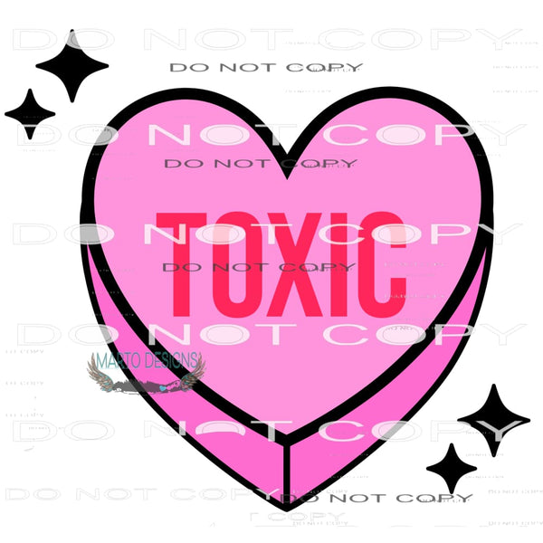 Toxic #9172 Sublimation transfers - Heat Transfer Graphic