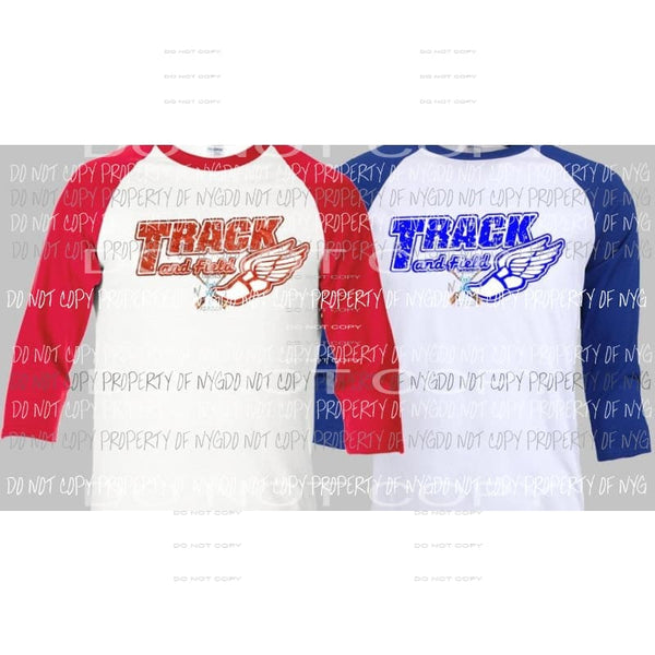 Track and field you choose school color sublimation transfer Heat Transfer