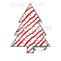 Tree Cakes #11170 Sublimation transfers - Heat Transfer