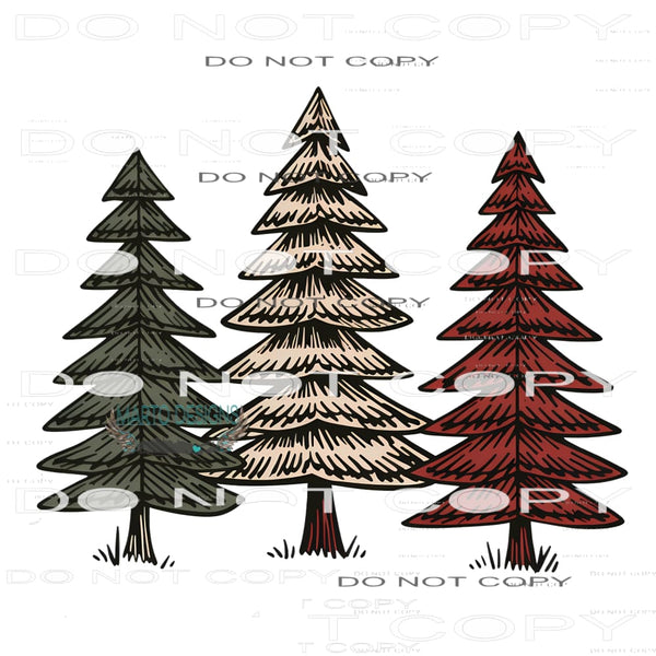 Trees #6784 Sublimation transfers - Heat Transfer Graphic