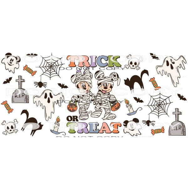 Trick Or Treat #6210 Sublimation transfers - Heat Transfer
