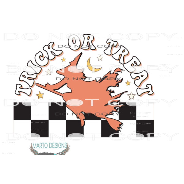 Trick Or Treat #6482 Sublimation transfers - Heat Transfer