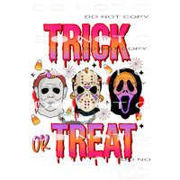 Trick Or Treat #6580 Sublimation transfers - Heat Transfer