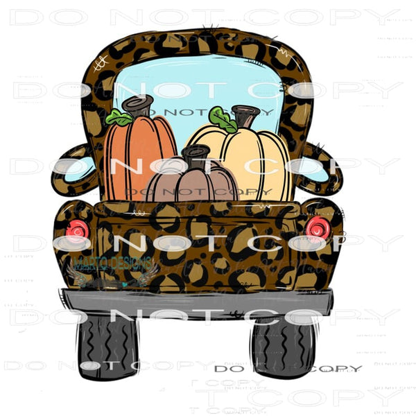 Truck #6458 Sublimation transfers - Heat Transfer Graphic