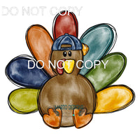 Turkey #7599 Sublimation transfers - Heat Transfer Graphic