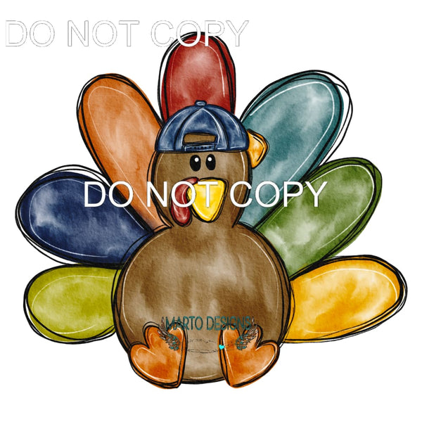 Turkey #7599 Sublimation transfers - Heat Transfer Graphic