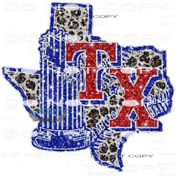 TX Baseball #8405 Sublimation transfers - Heat Transfer