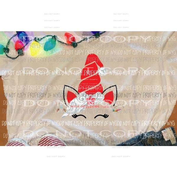 Unicorn Santa Childs size 6 x 5