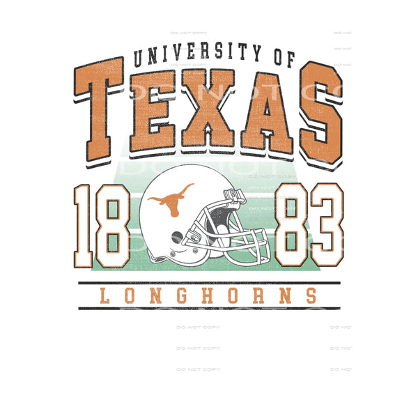 University of Texas #556 Sublimation transfers - Heat