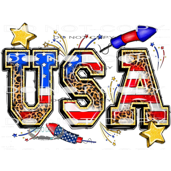 USA #10844 Sublimation transfers - Heat Transfer Graphic