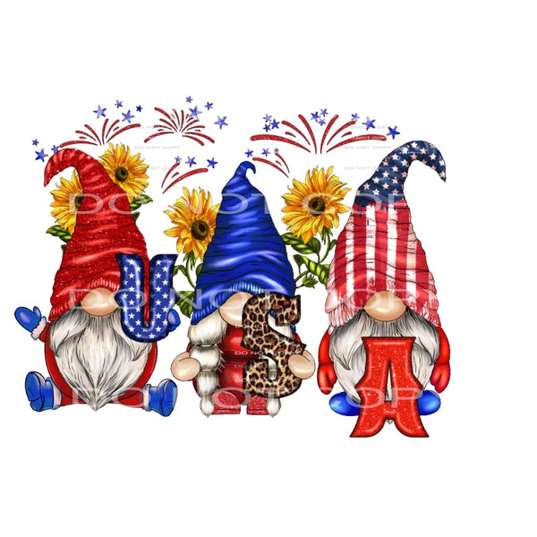 usa gnomes # 99431 Sublimation transfers - Heat Transfer