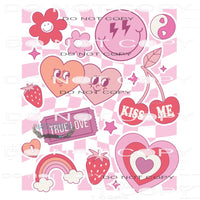 Valentine Vibes #11258 Sublimation transfer - Heat Transfer
