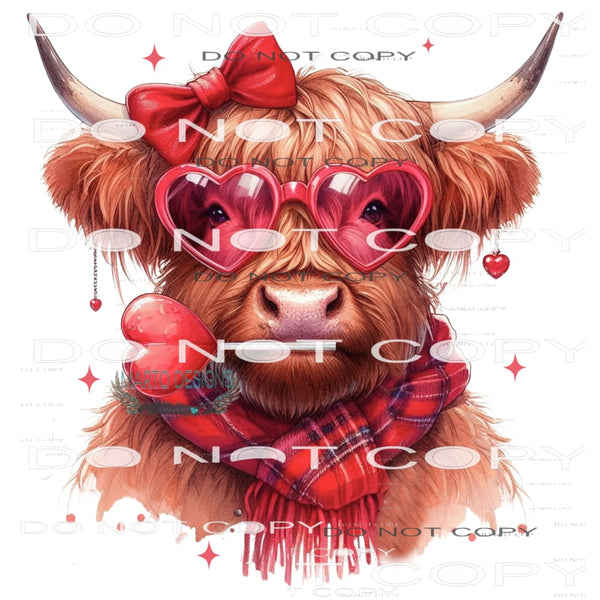 Valentines Ox #11206 Sublimation transfer - Heat Transfer