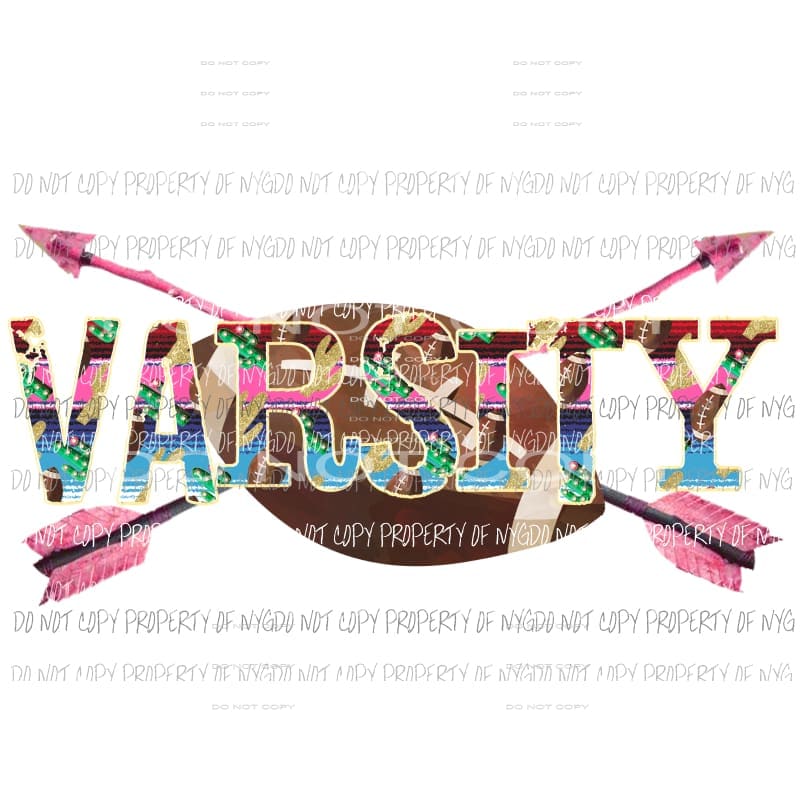 martodesigns - Varsity football Sublimation transfers