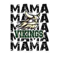 Vikings all family members in dropdown menu sublimation