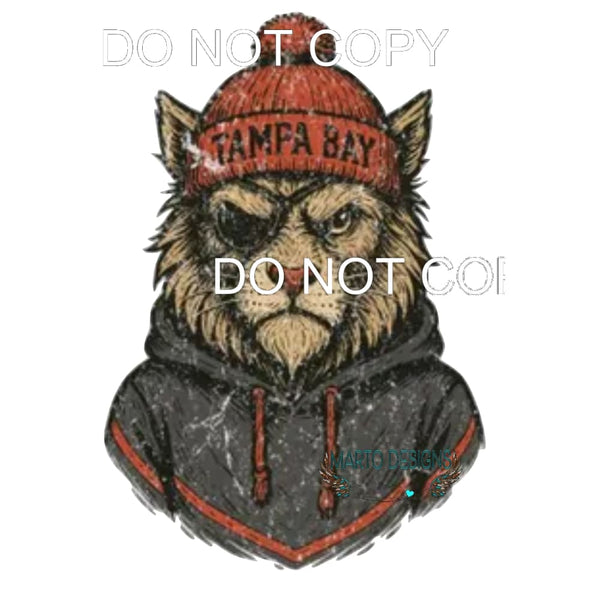 Vintage Tampa Bay Mascot # 2229 Sublimation transfers