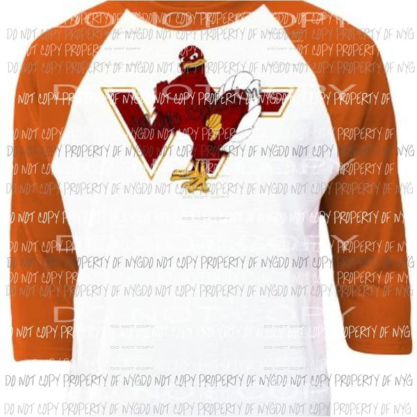 Virginia Tech Hokies 1 sublimation transfer Heat Transfer