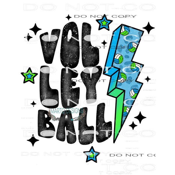 Volleyball #9380 Sublimation transfers - Heat Transfer