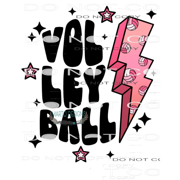 Volleyball #9381 Sublimation transfers - Heat Transfer