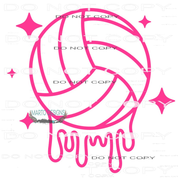 Volleyball #9385 Sublimation transfers - Heat Transfer