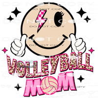 Volleyball Mom #9392 Sublimation transfers - Heat Transfer