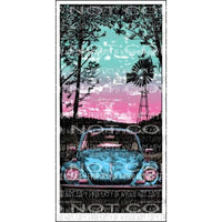 VW bug windmill Sublimation transfers Heat Transfer