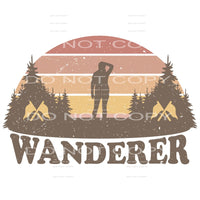 Wanderer #5120 Sublimation transfers - Heat Transfer Graphic