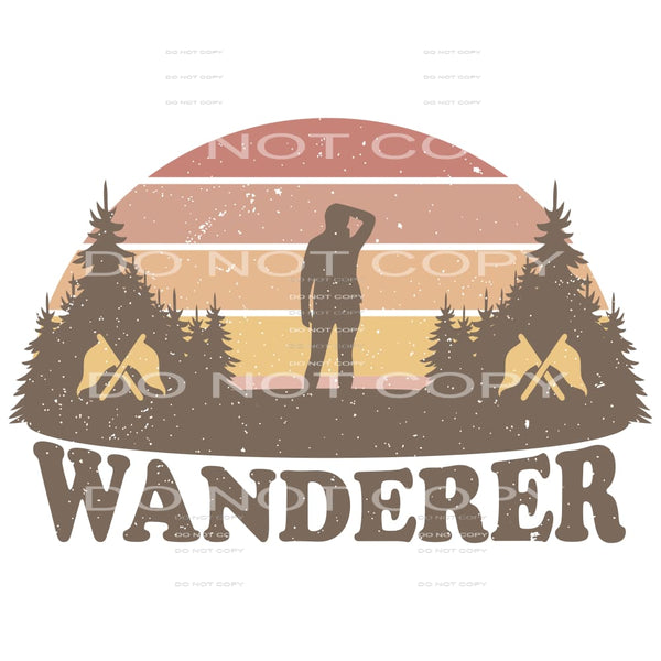 Wanderer #5120 Sublimation transfers - Heat Transfer Graphic