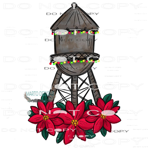 Water Tower #7534 Sublimation transfers - Heat Transfer