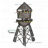 Water Tower #7809 Sublimation transfers - Heat Transfer