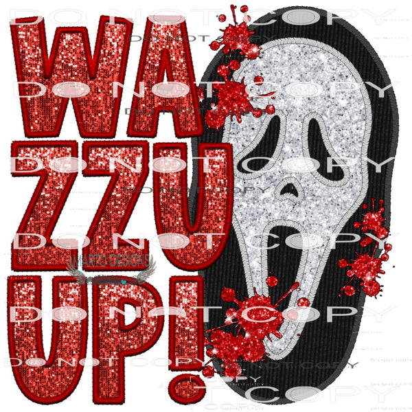 Wazzuup #6722 Sublimation transfers - Heat Transfer Graphic