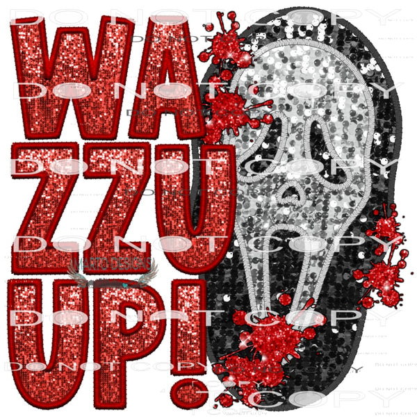 Wazzuup #6724 Sublimation transfers - Heat Transfer Graphic
