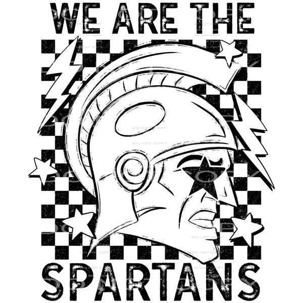 We Are The Spartans #5633 Sublimation transfers - Heat
