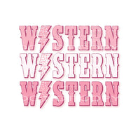 Western # 266 Sublimation transfers - Heat Transfer Graphic