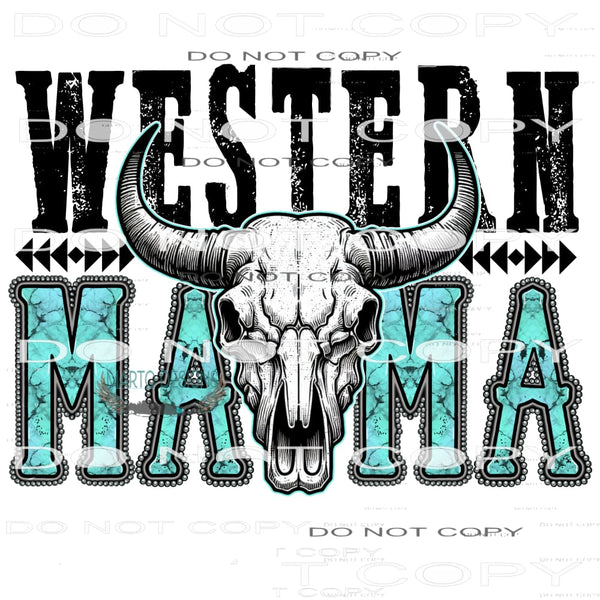 Western Mama #10230 Sublimation transfers - Heat Transfer