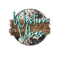 Western Vibes # 243 Sublimation transfers - Heat Transfer