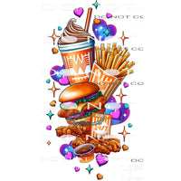 What A Meal Sleeve #9326 Sublimation transfers - Heat