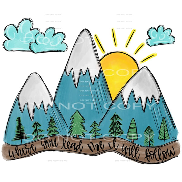 Where you lead # 351 Sublimation transfers - Heat Transfer